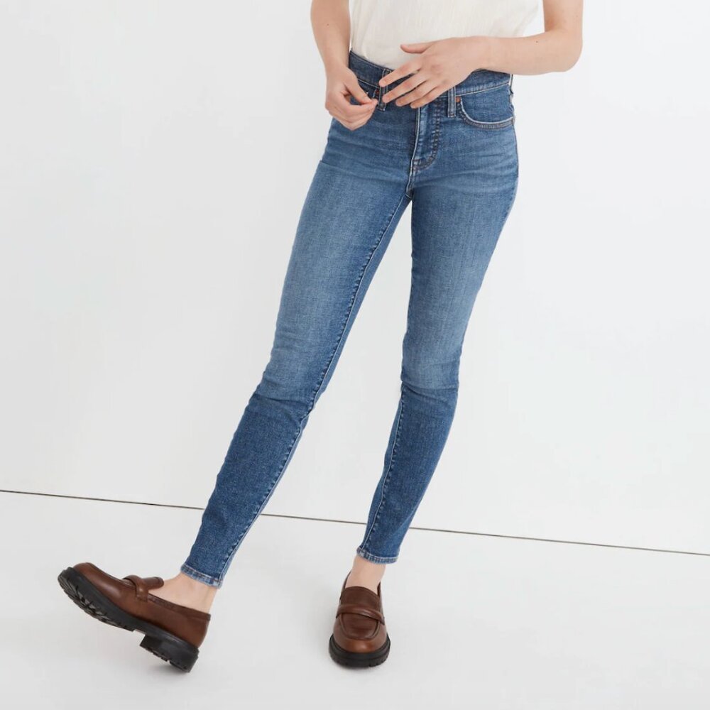 Madewell 9" Mid-Rise Skinny Crop Jeans
